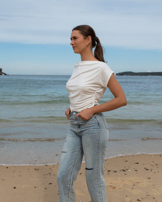 Indi off shoulder top