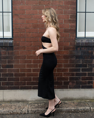 Yumi cut out dress