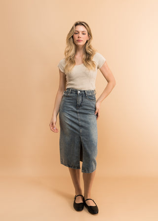 Alba Shirring Top | Anydais.com Fashion