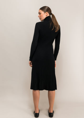Blair ribbed midi dress