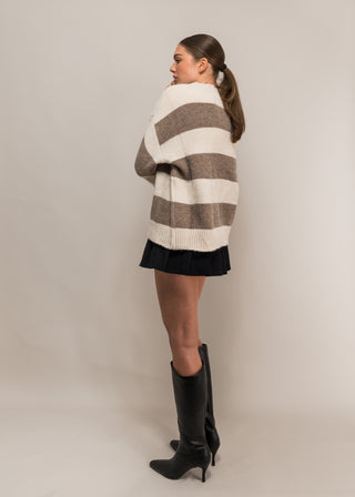 Cecily stripy pullover