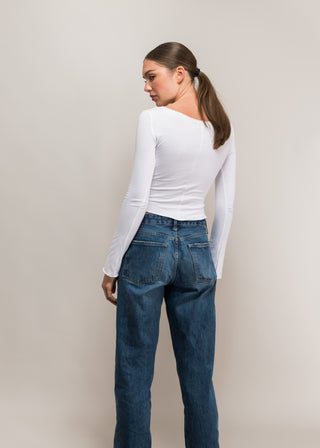 Plum front cut out top