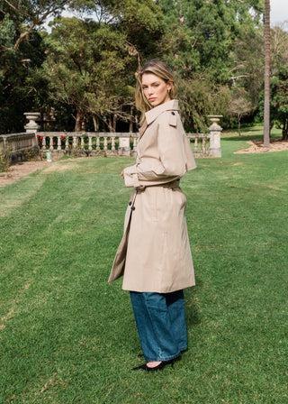 Seinna trench coat