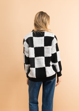 Octavia checkered pullover